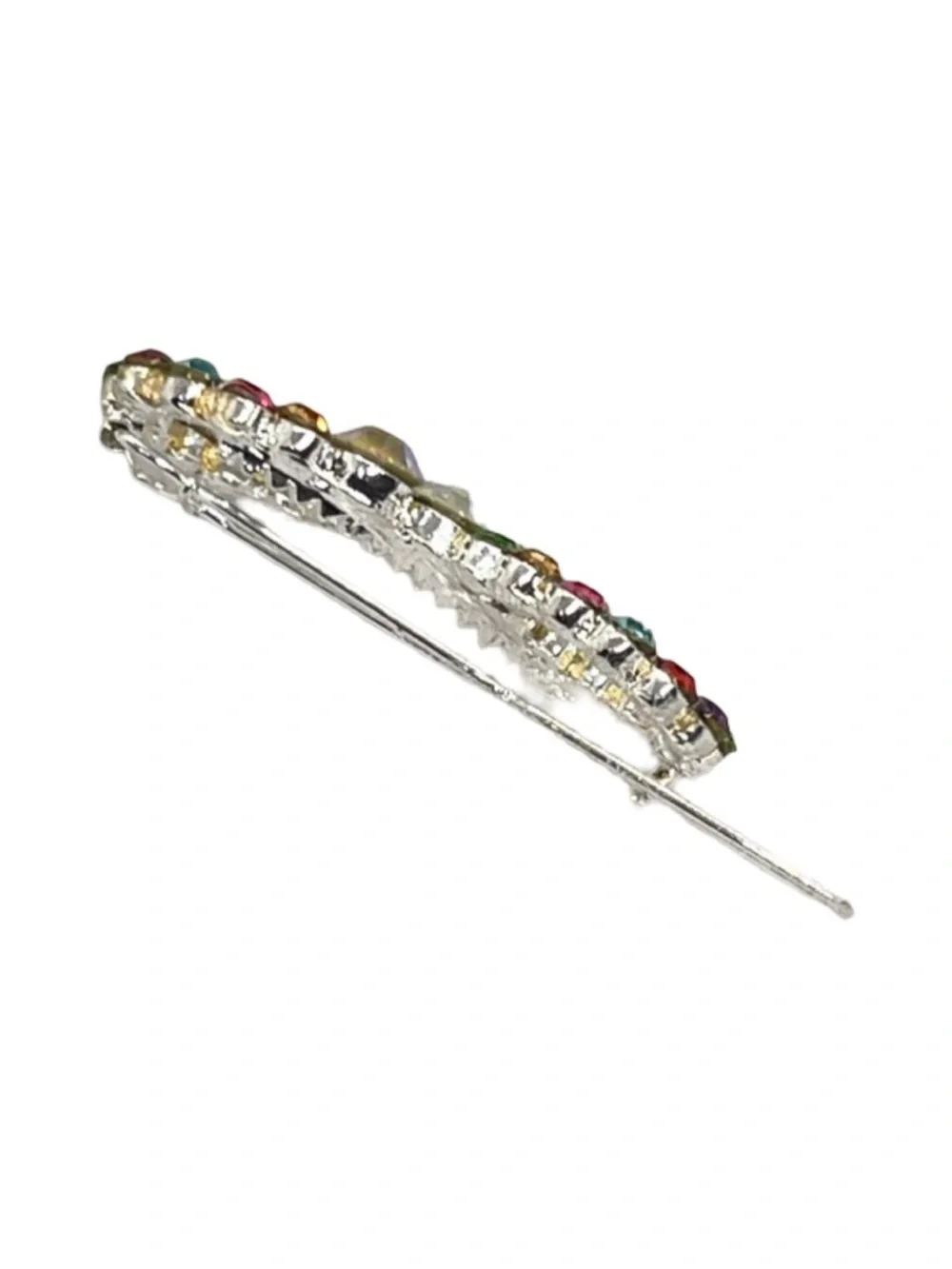 Multicolor Crystal Infinity Hair Clip 2.0”- Women Accessories FINAL PRICE DROP